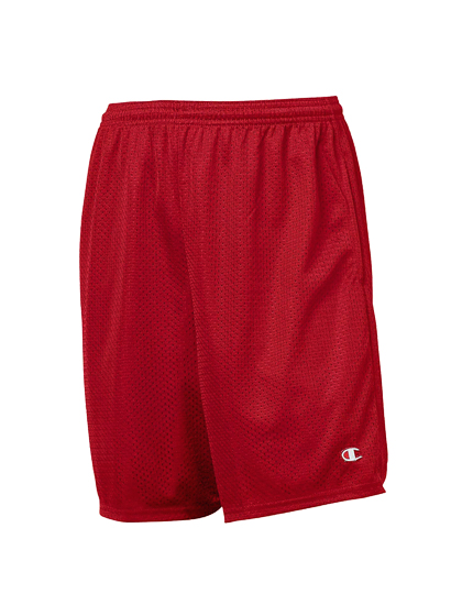 챔피온_ Long Mesh Shorts [Red]