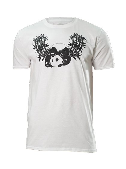 인버티드 기어_ Old school Panda shirt [White]