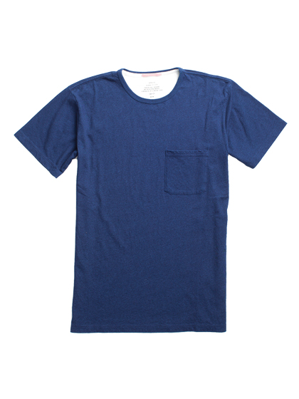 아폴리스_ Indigo Pocket T-Shirt [Indigo]