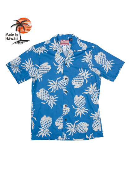 하와이안셔츠_ 102C.087 Hawaii Shirts [Blue]