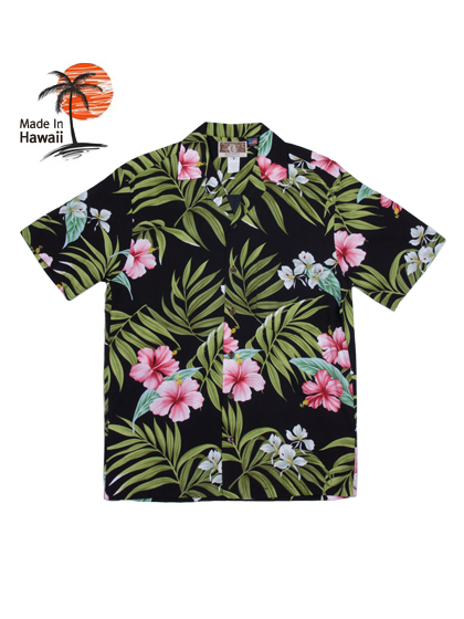 하와이안셔츠_ 258.DS Hawaii Shirts [Black]