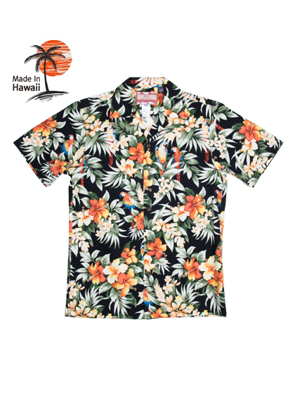 하와이안셔츠_ 102C.13 Hawaii Shirts [Black]