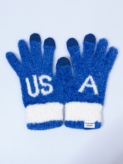 인필더디자인_ Los USA Gloves [Royal Blue]
