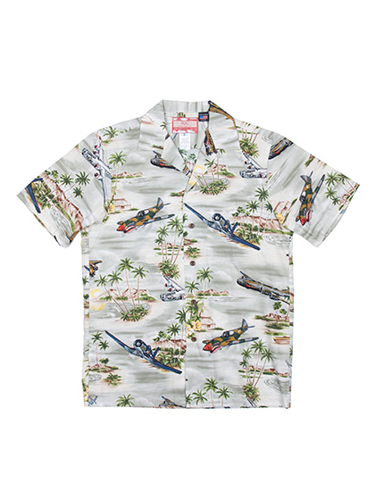 하와이안셔츠_ 102C.1135 Hawaii Shirts [Sage]