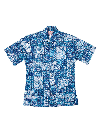 하와이안셔츠_ 8308C.1151 Hawaii Shirts [Blue]