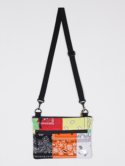 라로카스튜디오_ Patchwork Vintage Bandana Cross Bag [Multi Color 002]
