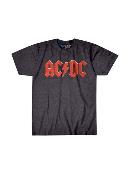 블리치아트_ ACDC Vintage Logo T-Shirt [BLACK]