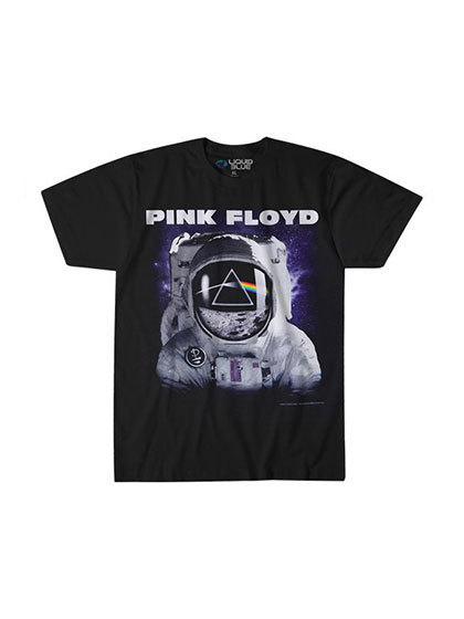 블리치아트_ Pink Floyd Spaceman T-Shirt [BLACK]