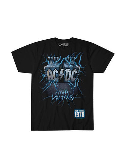블리치아트_ ACDC Live Wire T-Shirt [BLACK]
