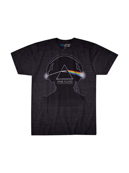 블리치아트_ Pink Floyd Dark Side Beats T-Shirt [CHARCOAL]