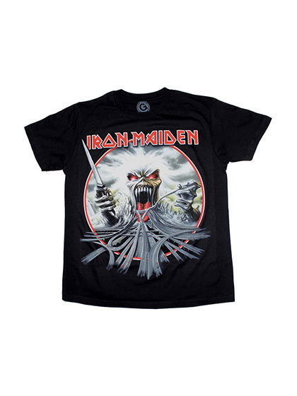 블리치아트_ Iron Maiden California Highway T-Shirt [BLACK]