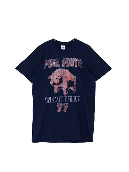 블리치아트_ Pink Floyd Animals 77 T-Shirt [NAVY]