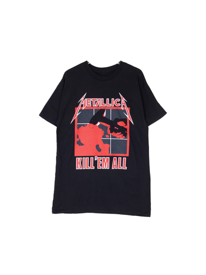 블리치아트_ Metallica Kill Em All T-Shirt [BLACK]