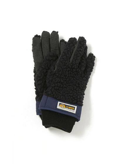 엘머글로브_ Deep Pile Gloves [Black]