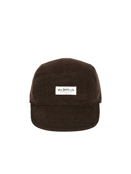 와일드브릭스_ PL CORDUROY CAMP CAP [brown]