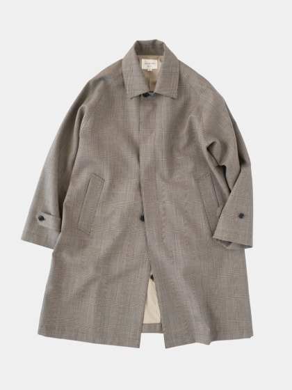 스틸바이핸드_ Original check bal collar coat [Brown Check]