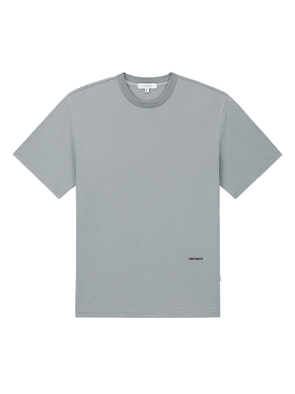토니웩_ Brushed Garment-dye T-shirt [Arctic Grey]