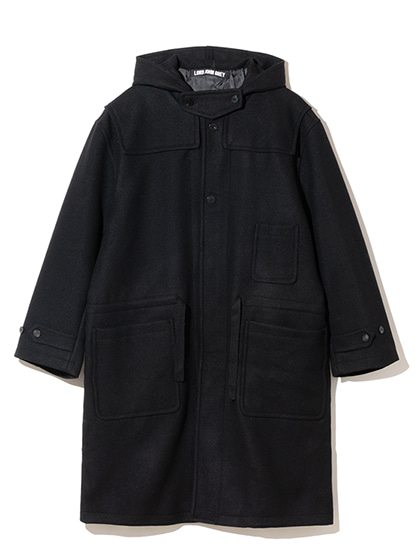 로드존그레이_wool hooded coat [black]