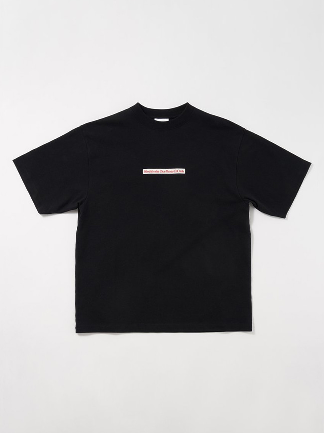 스톡홀름 서프보드 클럽_ Kil Logo T-shirt [Black]