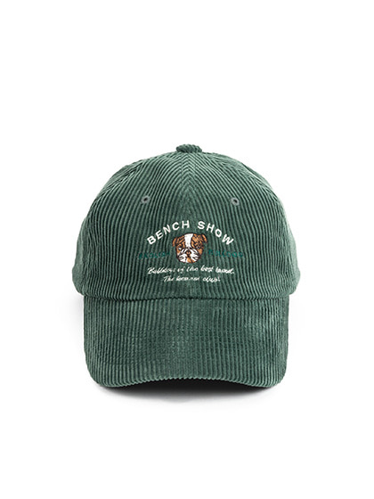 와일드브릭스_ CORDUROY KENNEL CLUB CAP [green]
