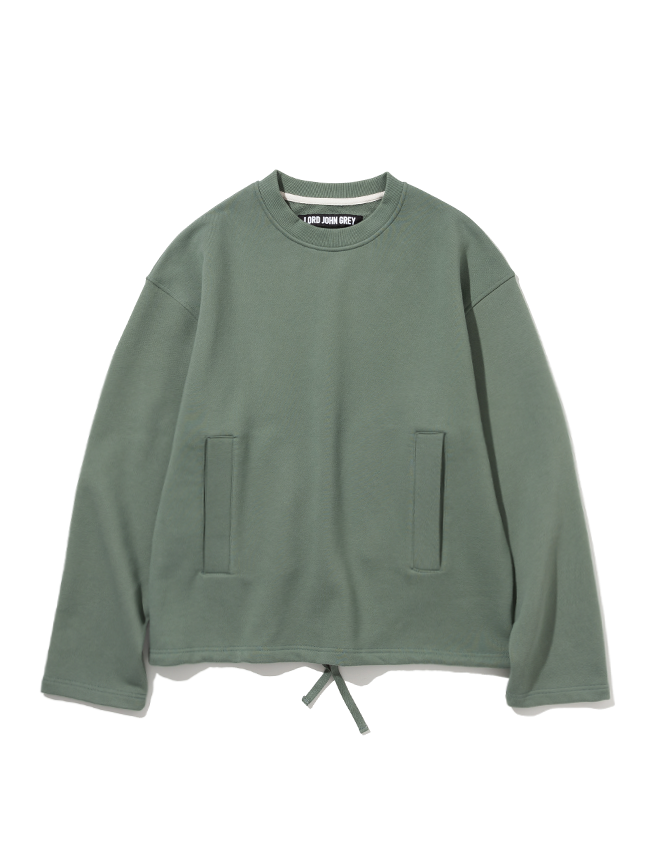 로드존그레이_thames stitch sweatshirts [emerald]