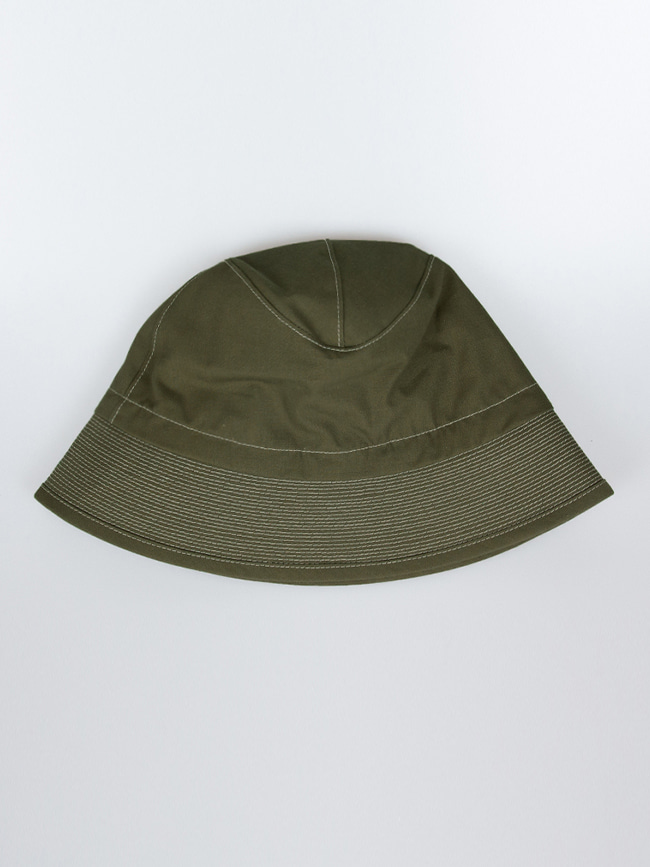 케이블아미_ Selvage Cotton Hat [Olive]