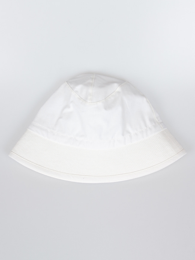 케이블아미_ Selvage Cotton Hat [White]
