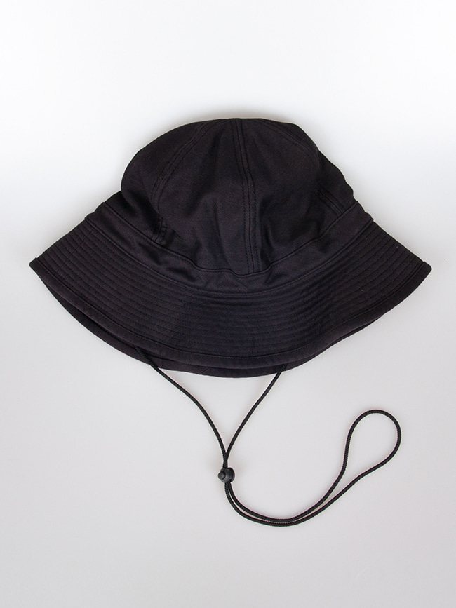 케이블아미_ Baker Back Satin Metro Hat [Black]