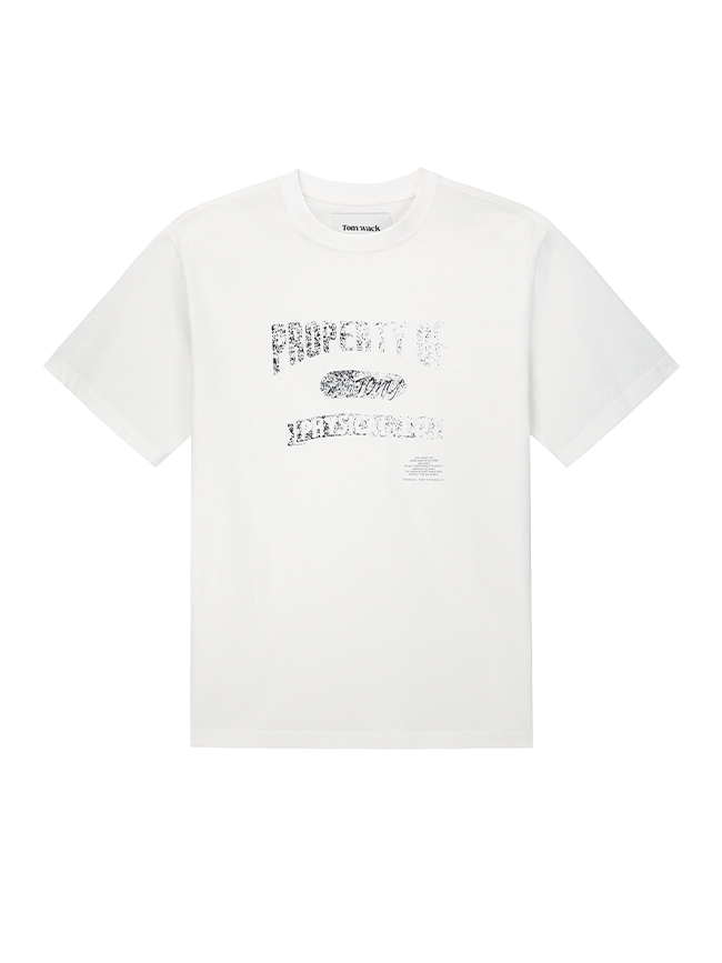 토니웩_ Physical ED. Short Sleeve T-shirt [White]