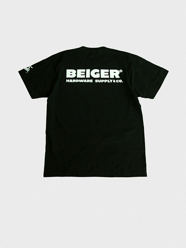 베이거 하드웨어_ BH 5th Anniversary 12 T-shirt [Black]