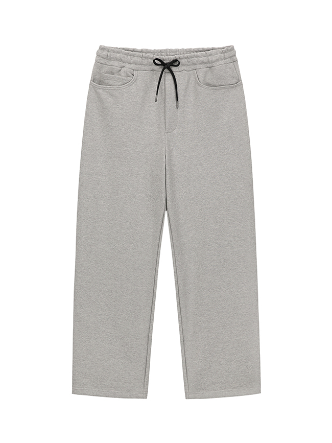 토니웩_ Smooth Brushed-jersey 4-pocket Lounge Pants [Melange Grey]
