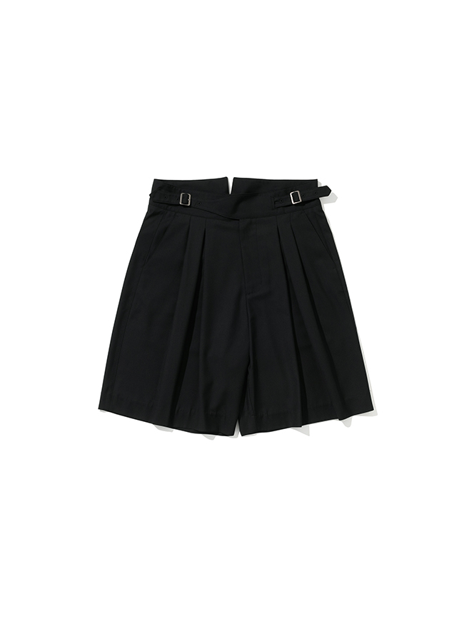 로드존그레이_ gurkha short trouser [black]