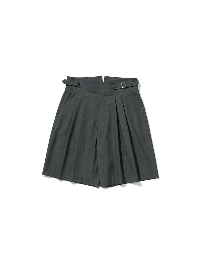 로드존그레이_ gurkha short trouser [grey]