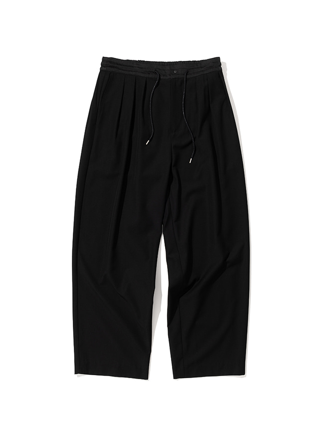 [05/26]예약발송 로드존그레이_molesey band trouser [black]