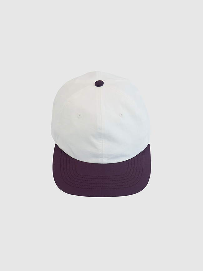 홈리_ Two Tone Cap [Purple/White]