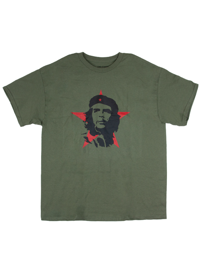 블리치아트_  Che Guevara T-Shirt [Olive]