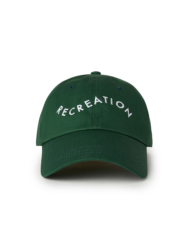 와일드띵스_ WT RECREATION LOGO CAP [GREEN]
