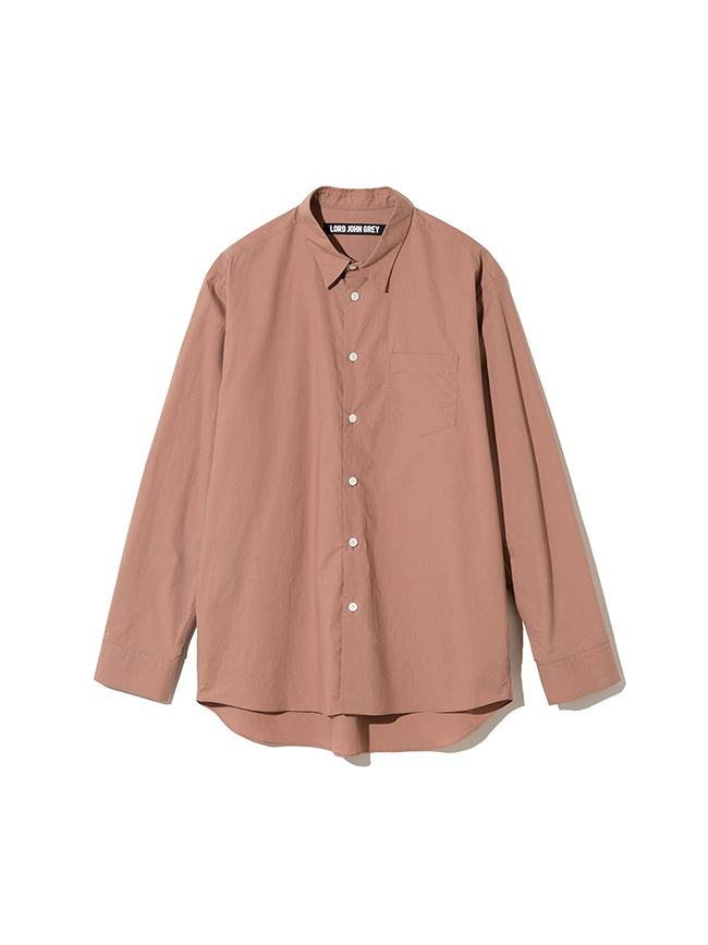 로드존그레이_ crinkled cotton shirts [peach]