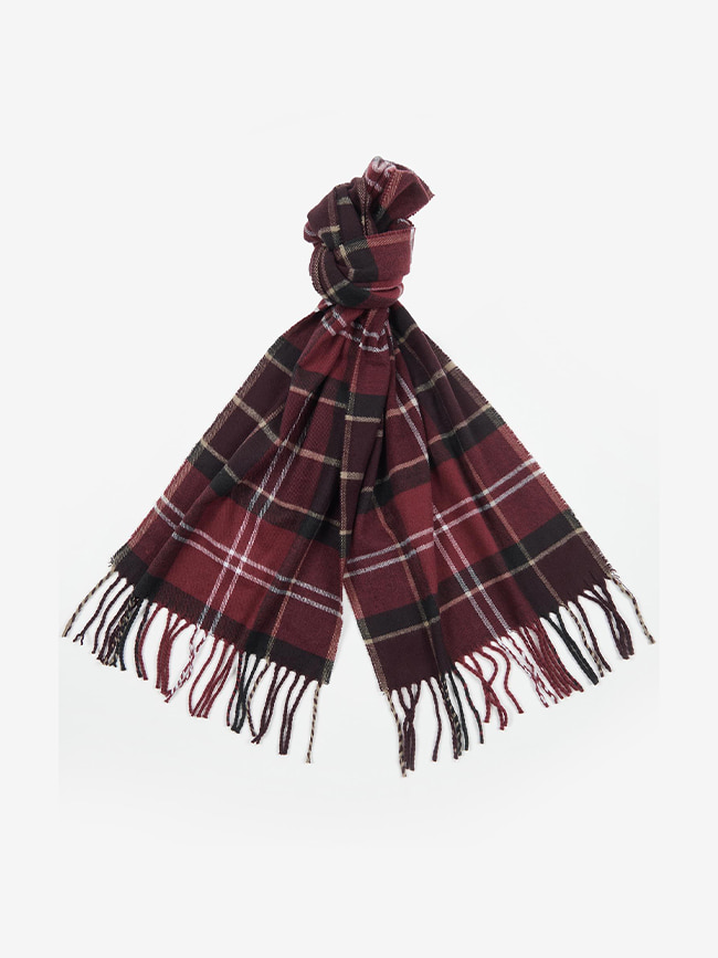 [OFFLINE ONLY] 바버_ Barbour Galingale Tartan Scarf [Winter Red]
