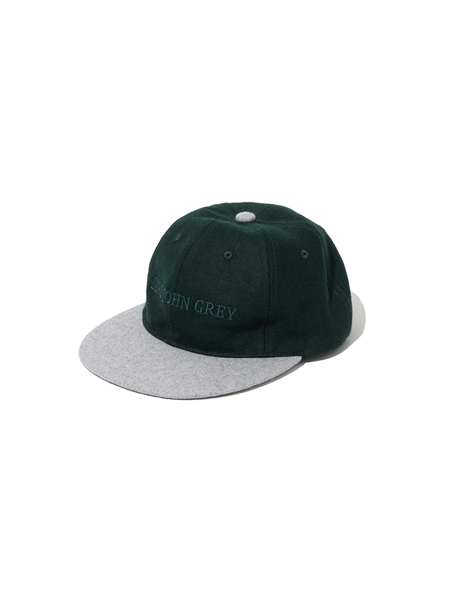 로드존그레이_ logo wool ball cap [green]