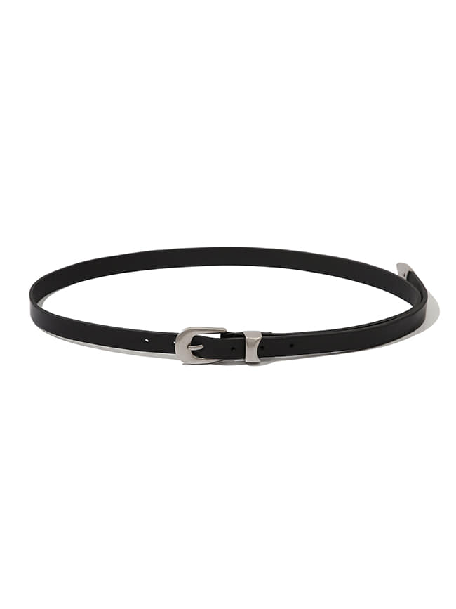 로드존그레이_western leather belt [black]