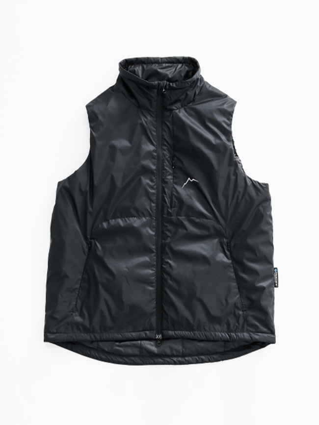 케일_ Primaloft Zip Vest [Black]