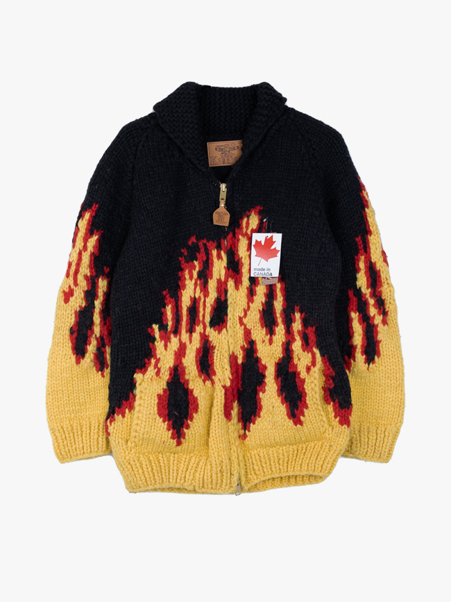 카나타_ Flame Cowichan Sweater