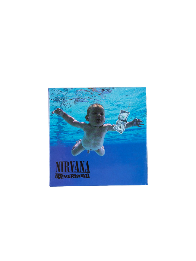 블리치아트_ Nirvana Nevermind Magnet  [BLUE]