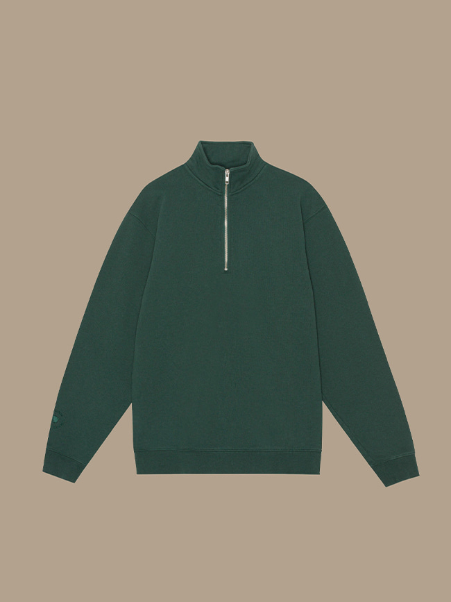 팜즈_ Jojo Zip Sweatshirt [Dark Green]