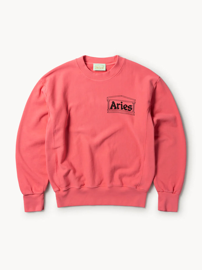 에리즈_ Premium Temple Sweatshirt [Pink]