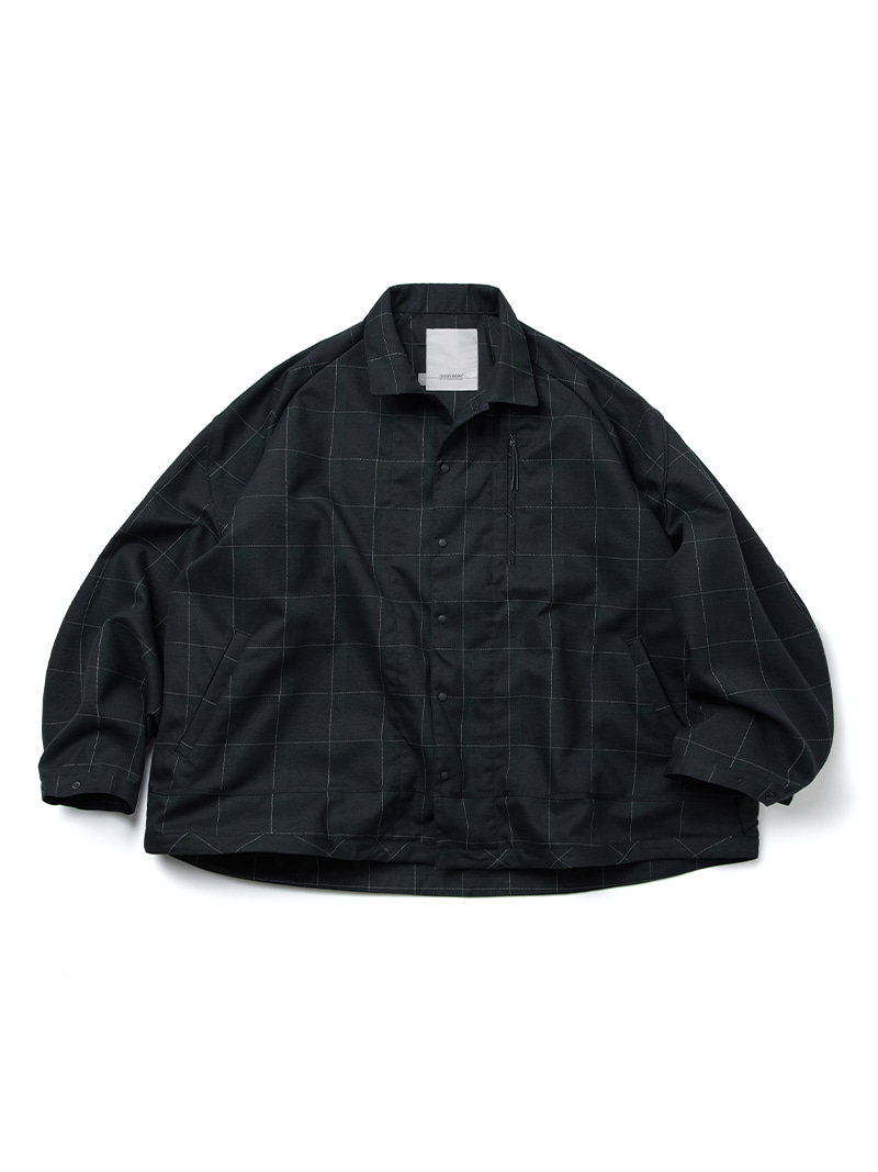 구피메이드_ “FD-G4&quot; Oversized Mesh Utility Shirt [Midnight Navy]