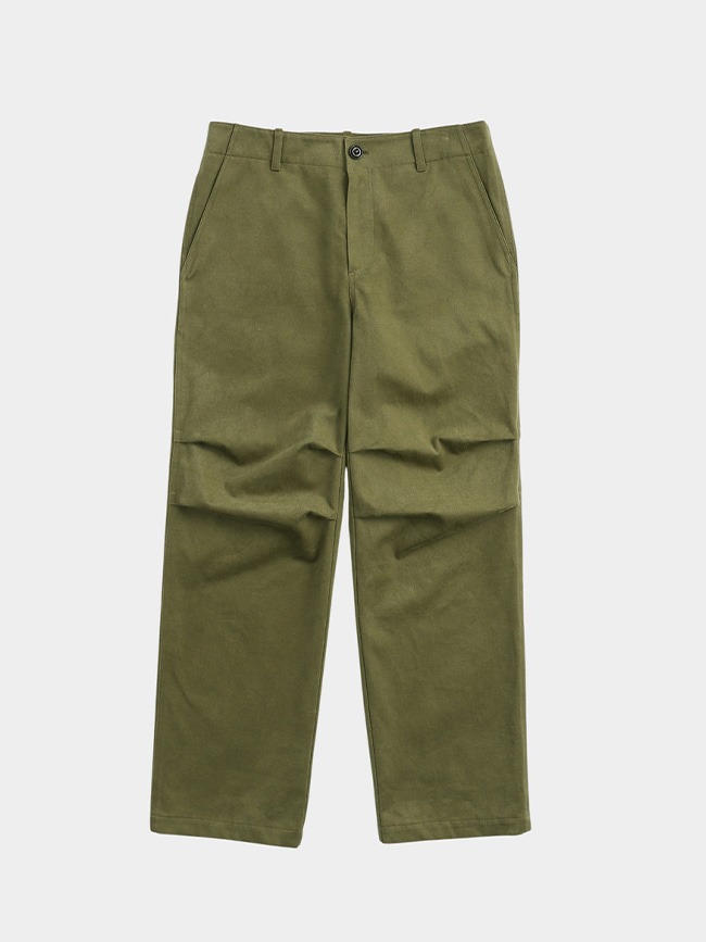 홈리_ parachute pants [green]