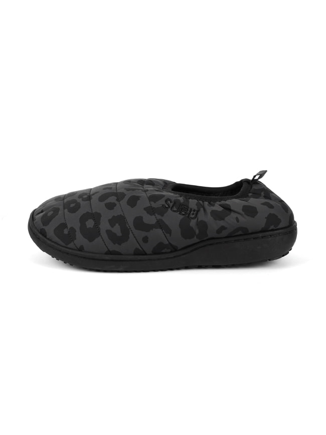 스부_ Packble Sandal [Leopard Charcoal]