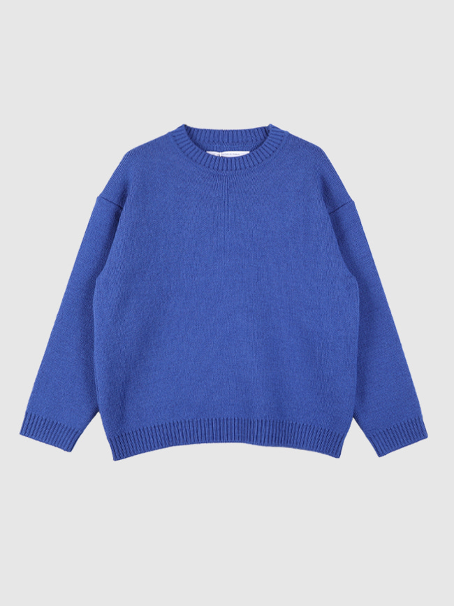 이이엘_ Nordic Sweater Classic [Blue]